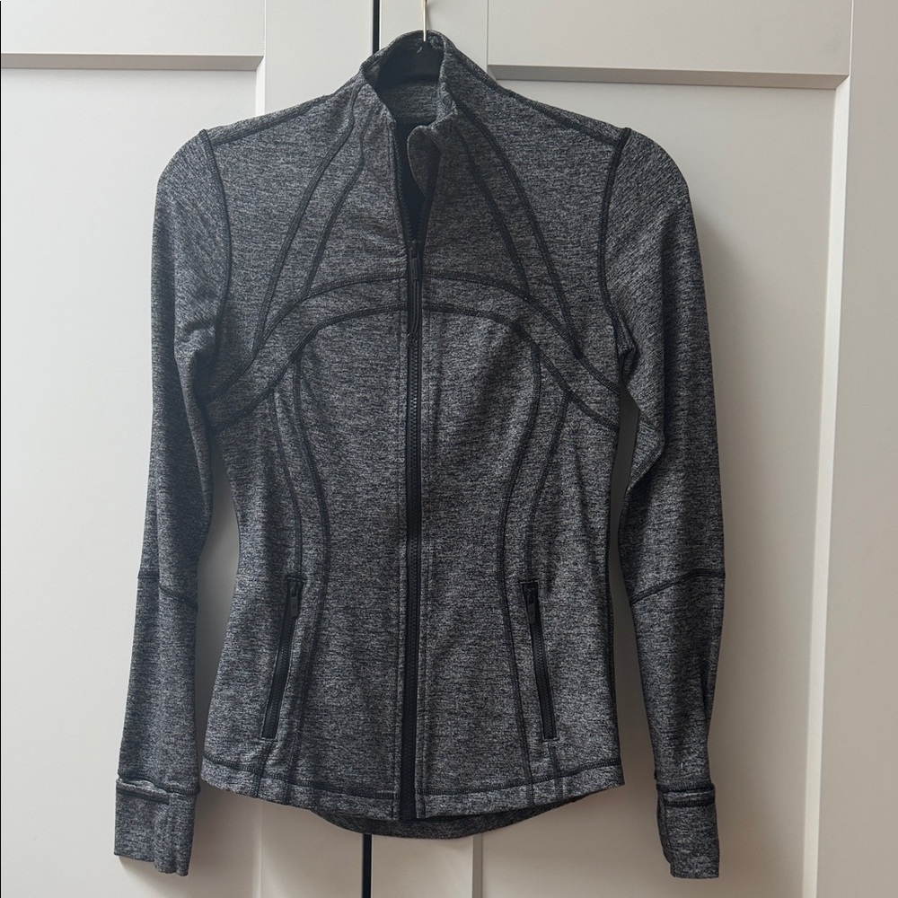 Lululemon Athletica Charcoal Zip-Up Hoodie